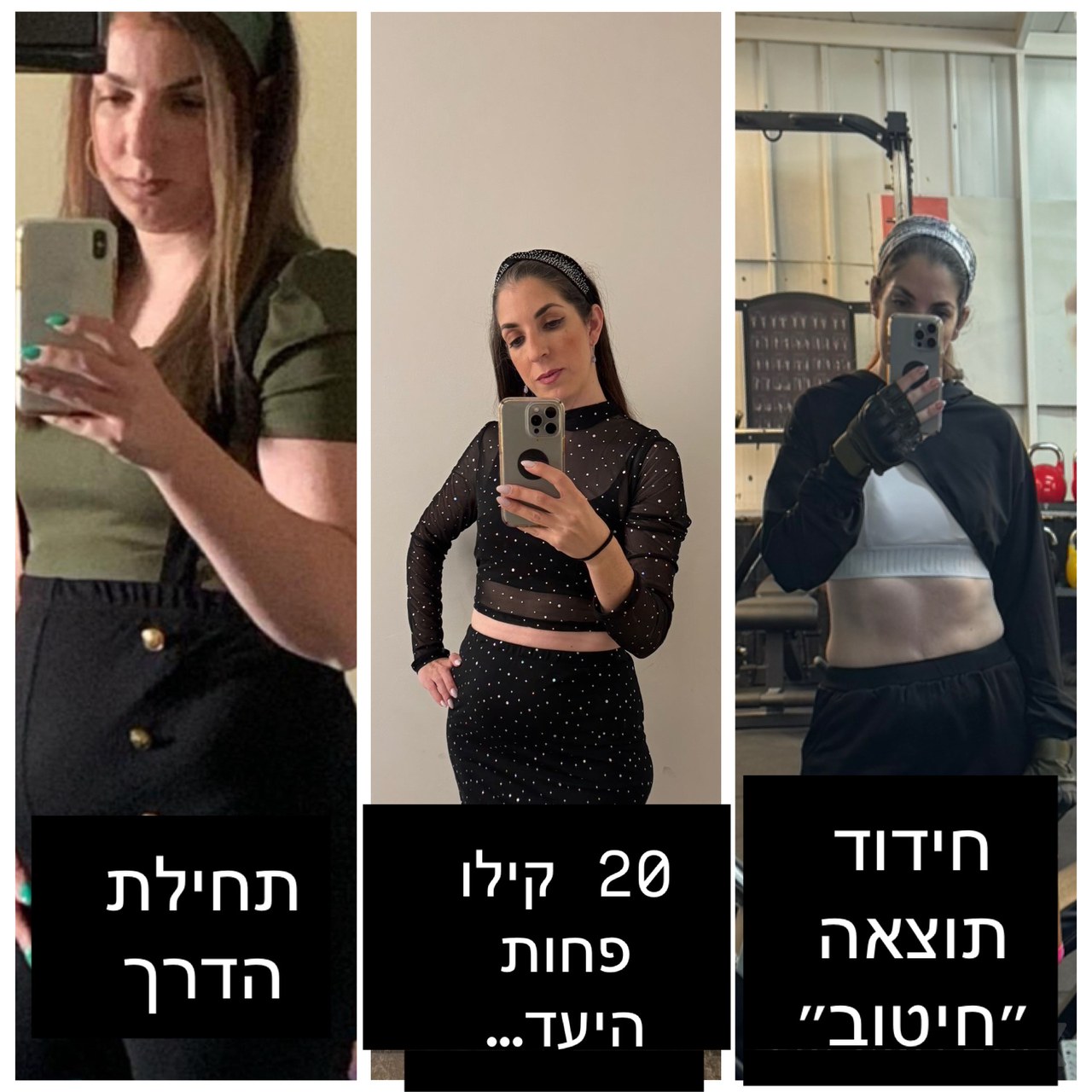 התהליך האישי שלי – מתחילת הדרך ועד ירידה של 20 קילוגרם